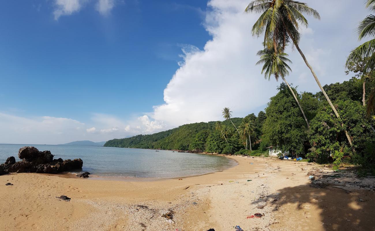 Photo de Sayak Island Beach avec sable beige de surface