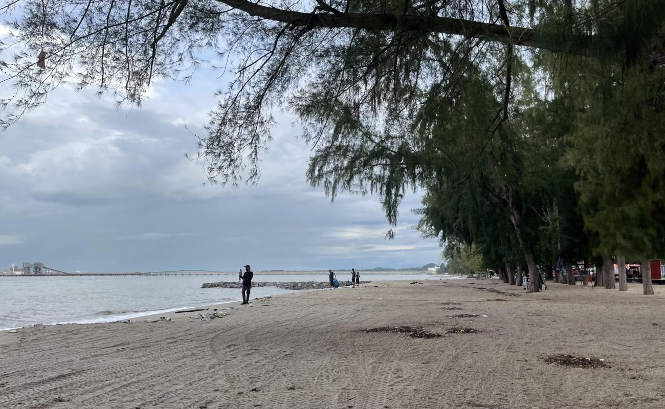 Photo de Puteri Beach II avec sable lumineux de surface