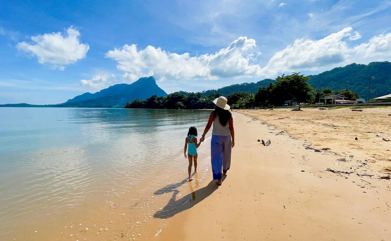 Photo de Pasir Panjang Beach avec sable lumineux de surface