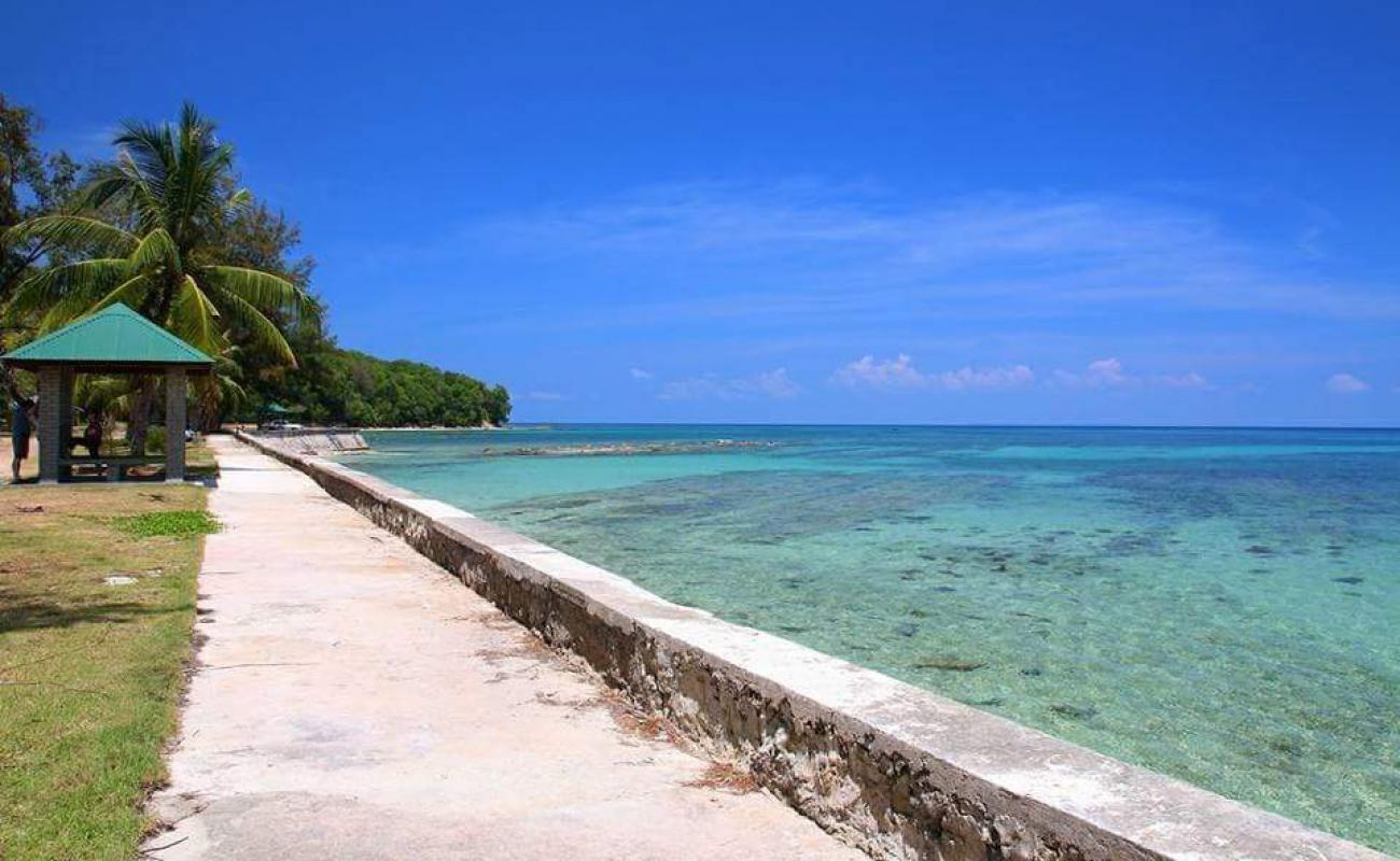 Photo de Bak Bak Beach avec sable beige & pierres de surface