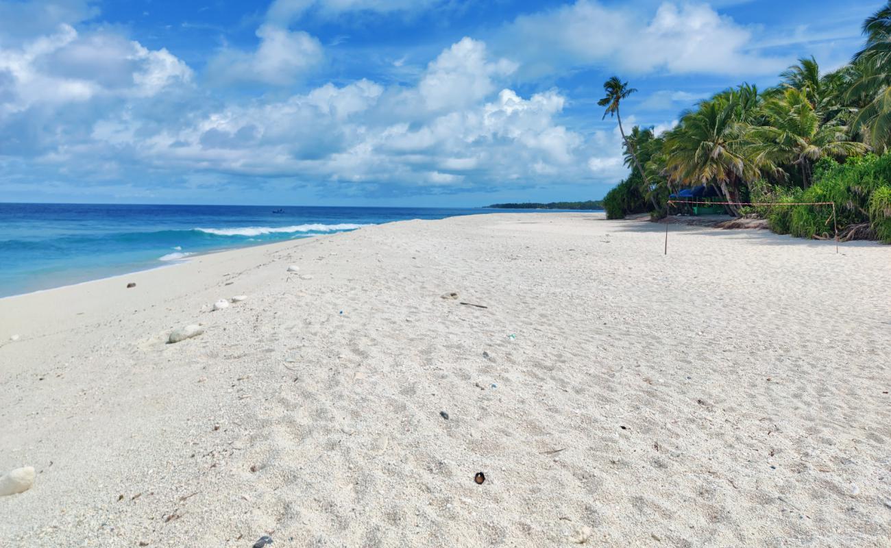 Photo de Thoondu Beach avec sable blanc de surface