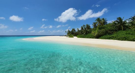 Plage du complexe Hadahaa Resort