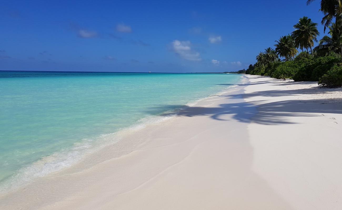 Photo de Plage de Mukurimagu avec sable fin blanc de surface