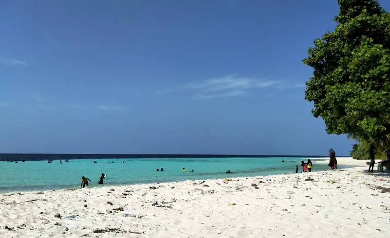 Photo de Mulah beach avec sable beige de surface