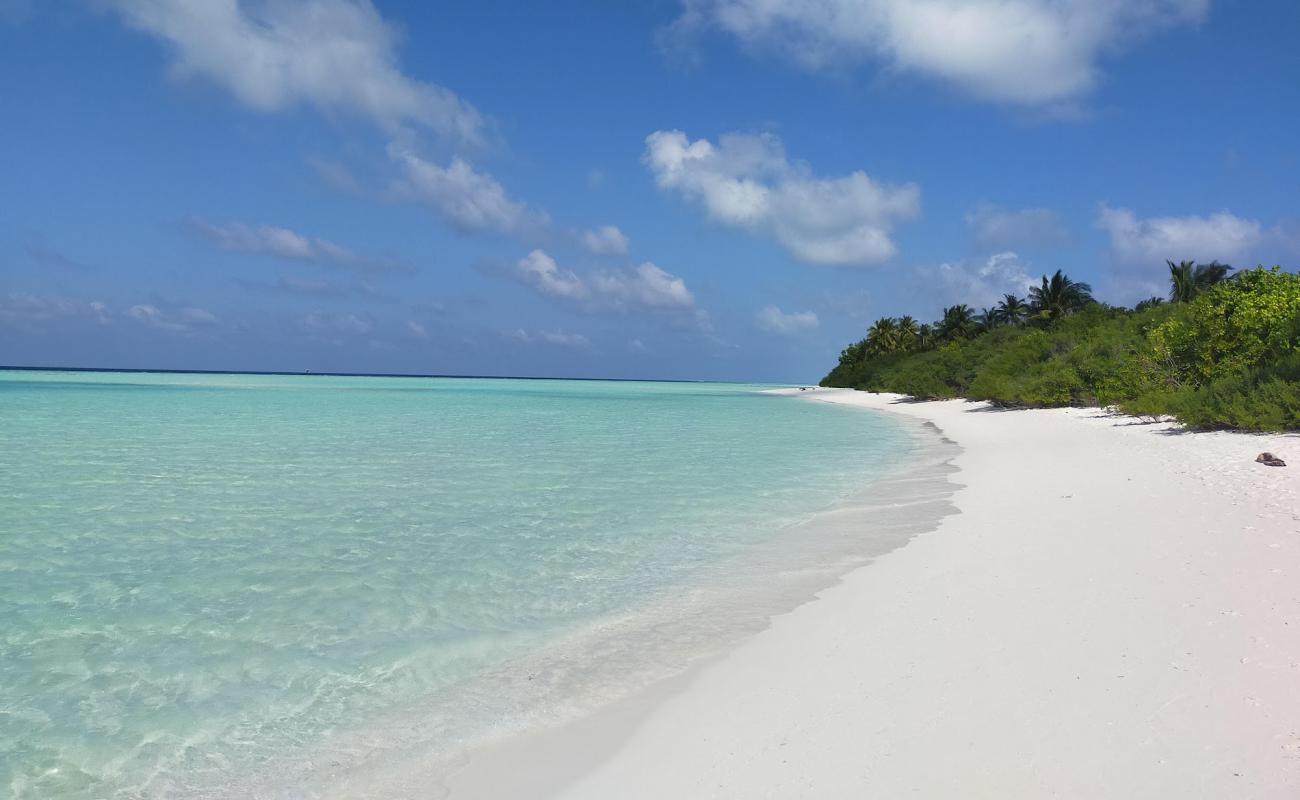 Photo de Plage de Bodumohora avec sable fin blanc de surface