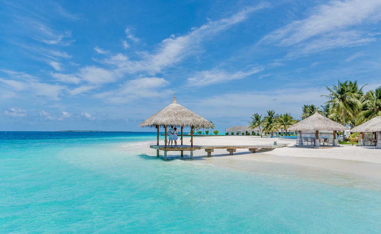 Photo de Velassaru Maldives avec sable fin blanc de surface