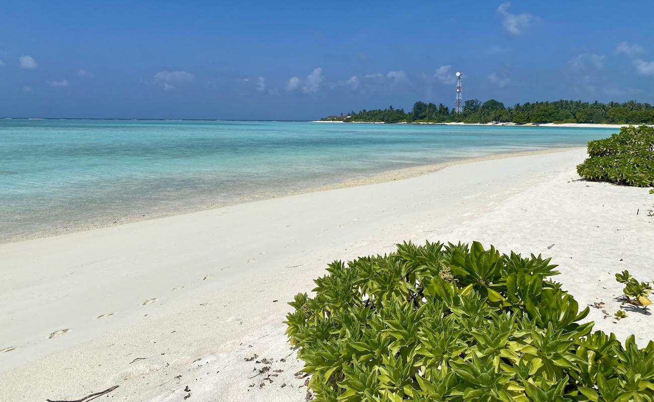 Photo de Mathiveri Finolhu avec sable blanc de surface