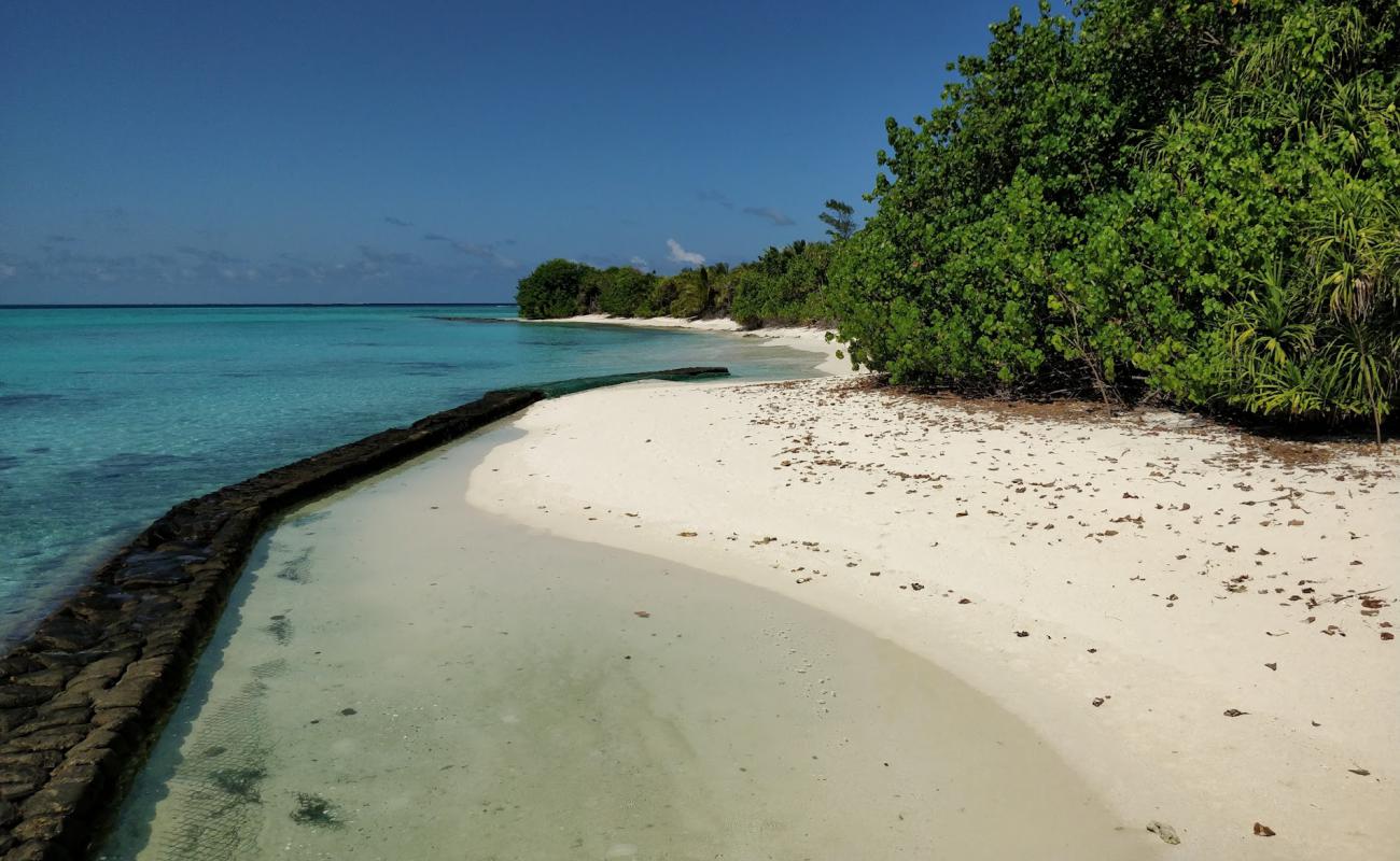 Photo de Rasfari island avec sable blanc de surface