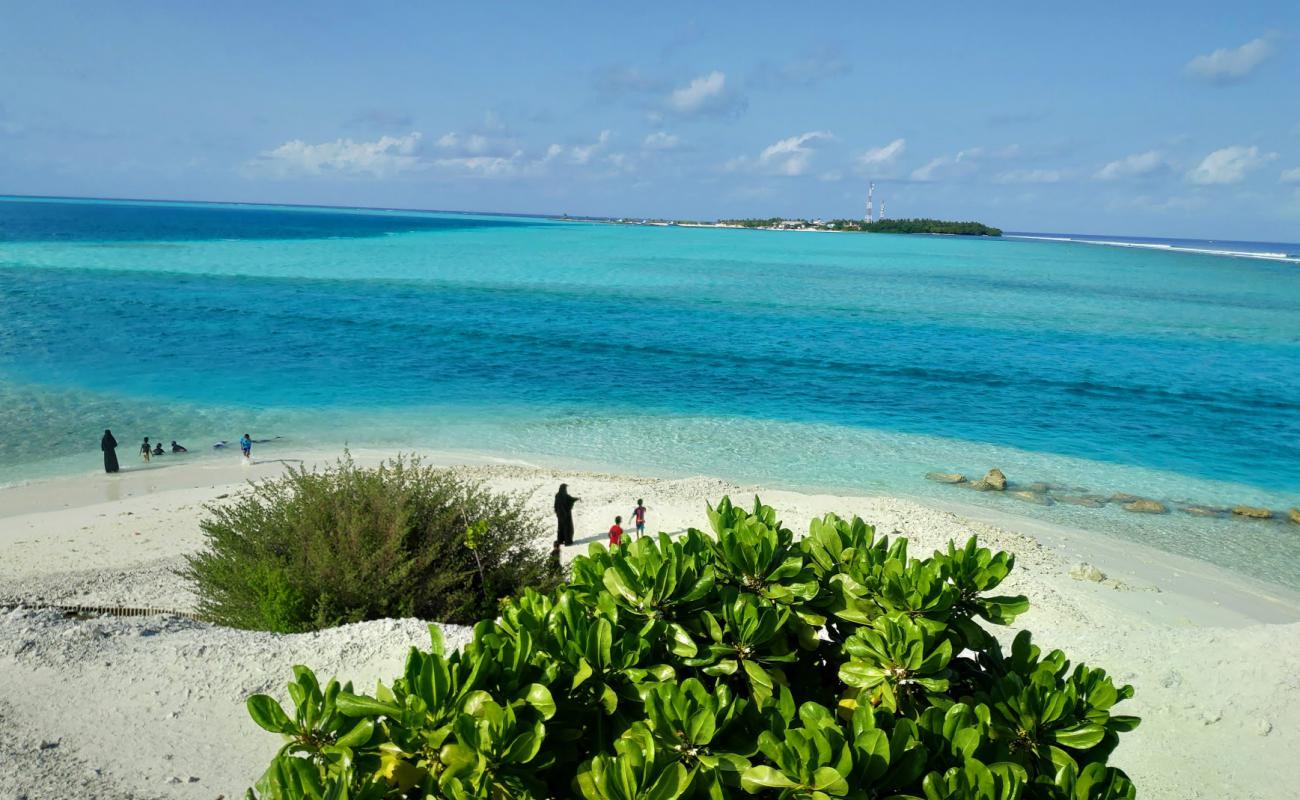 Photo de Velifaru island Beach avec #86 de surface
