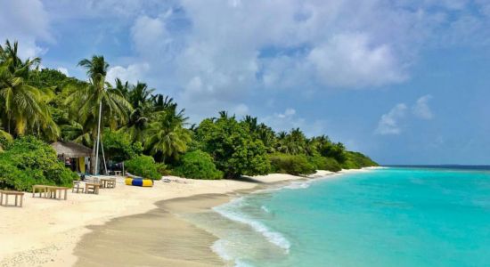 Plage de l'île Hedufuri