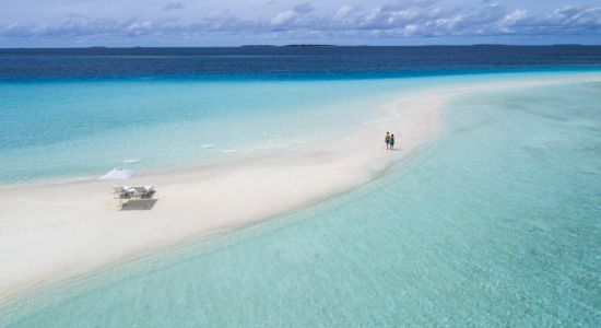 Plage de l'île Landaagiraavaru