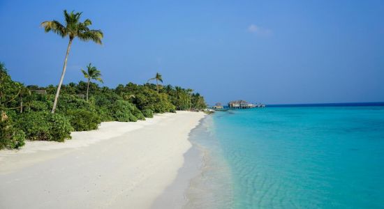 Plage de l'île de Vakkaru