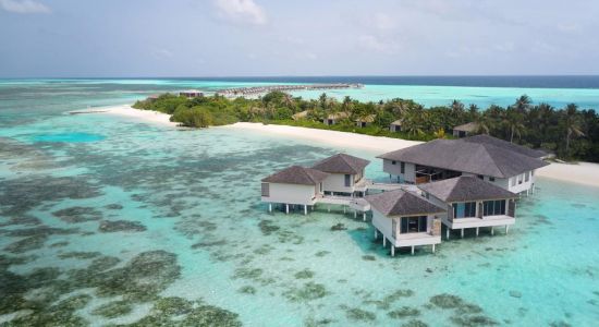 Plage de l'île Thilamaafushi