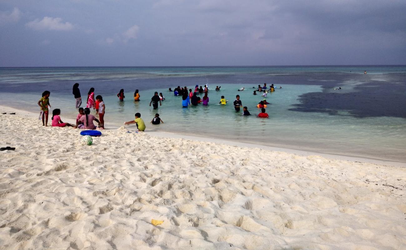 Photo de Sunset Beach avec sable blanc de surface