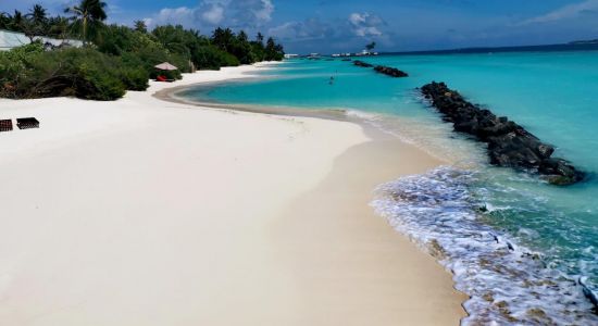 Plage de l'île Dhigali