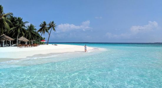 Plage de l'île de Filaidhoo