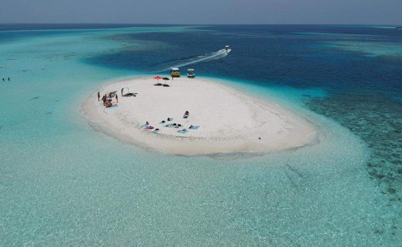 Photo de Sand Bank avec sable blanc de surface