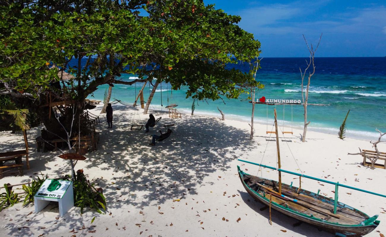 Photo de Sunset Beach avec sable blanc de surface