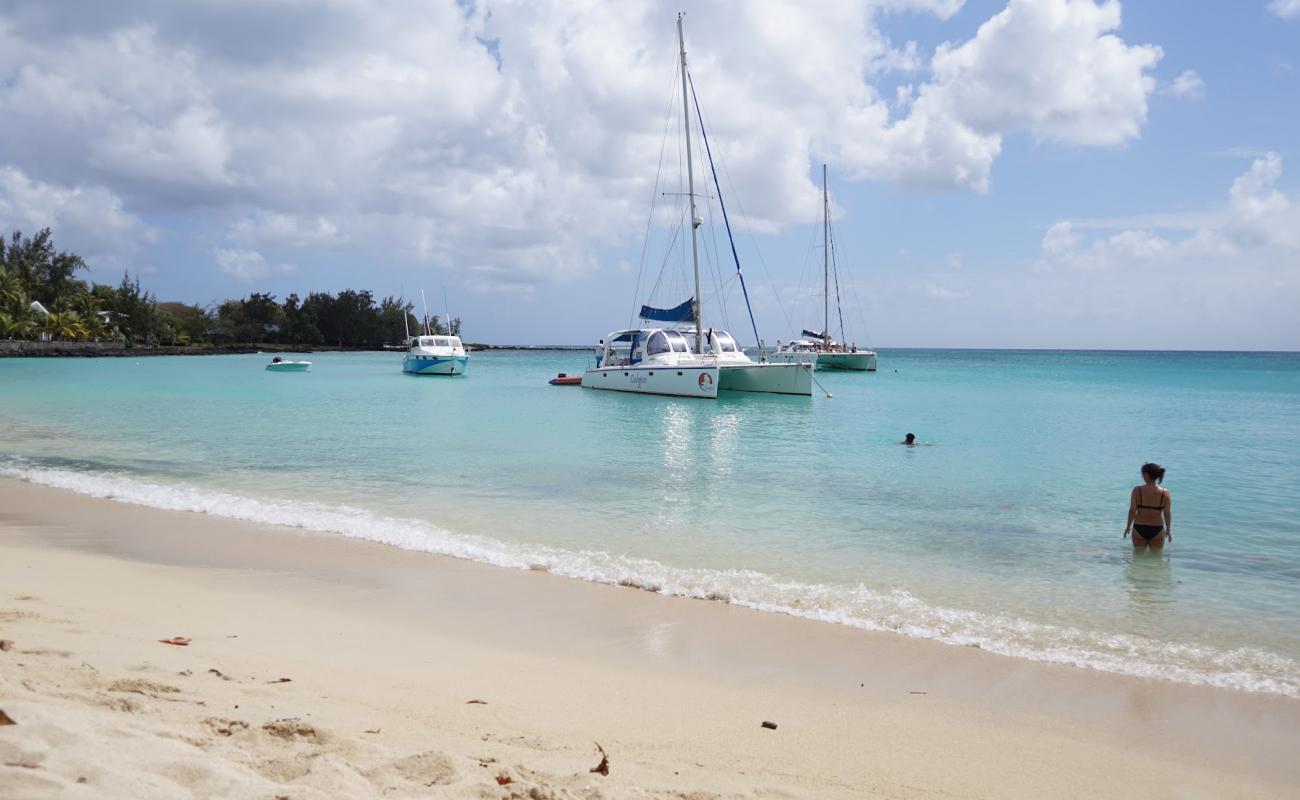 Photo de Hibiscus Beach avec sable beige de surface