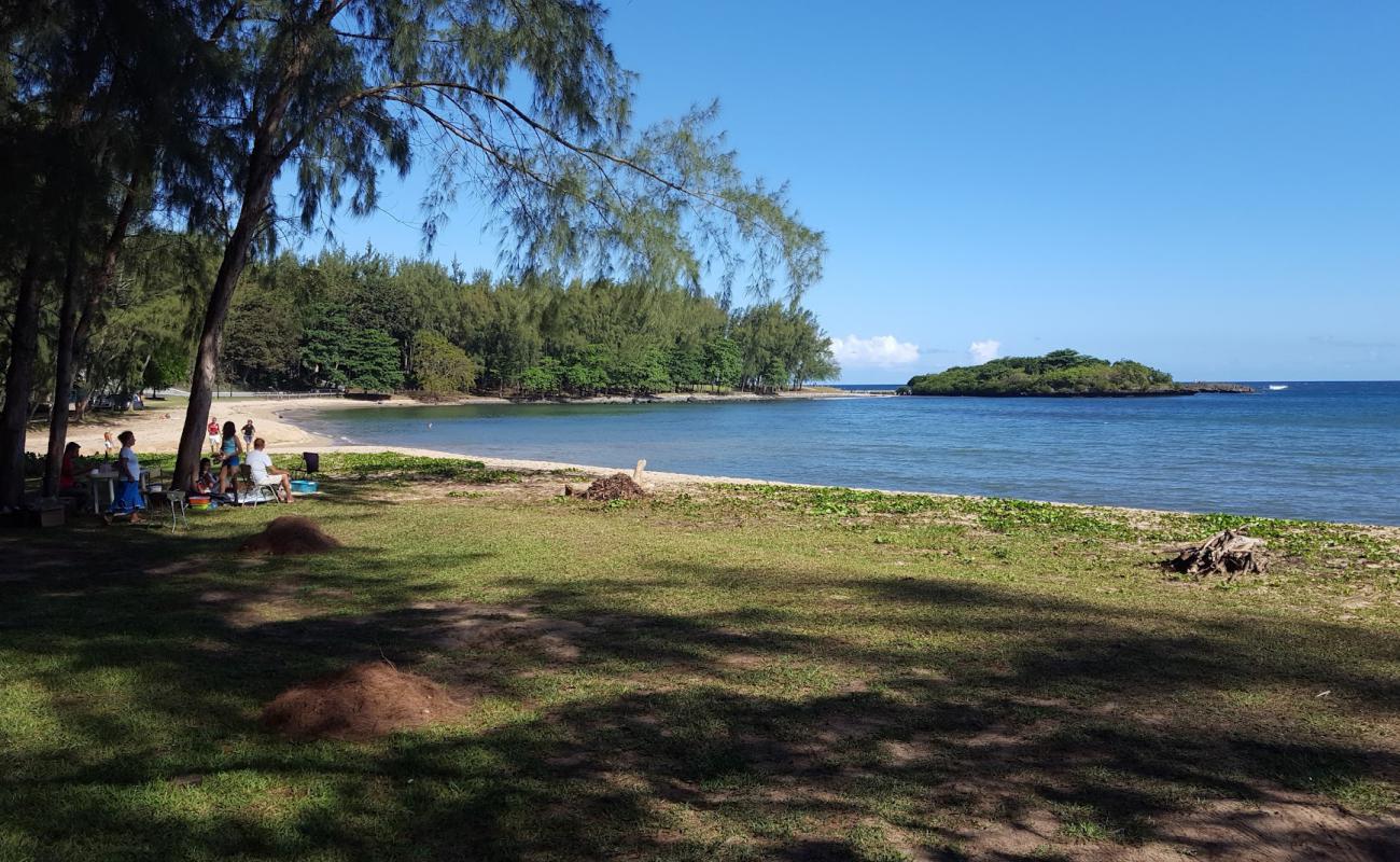 Photo de Baie du Jacotet avec sable beige de surface