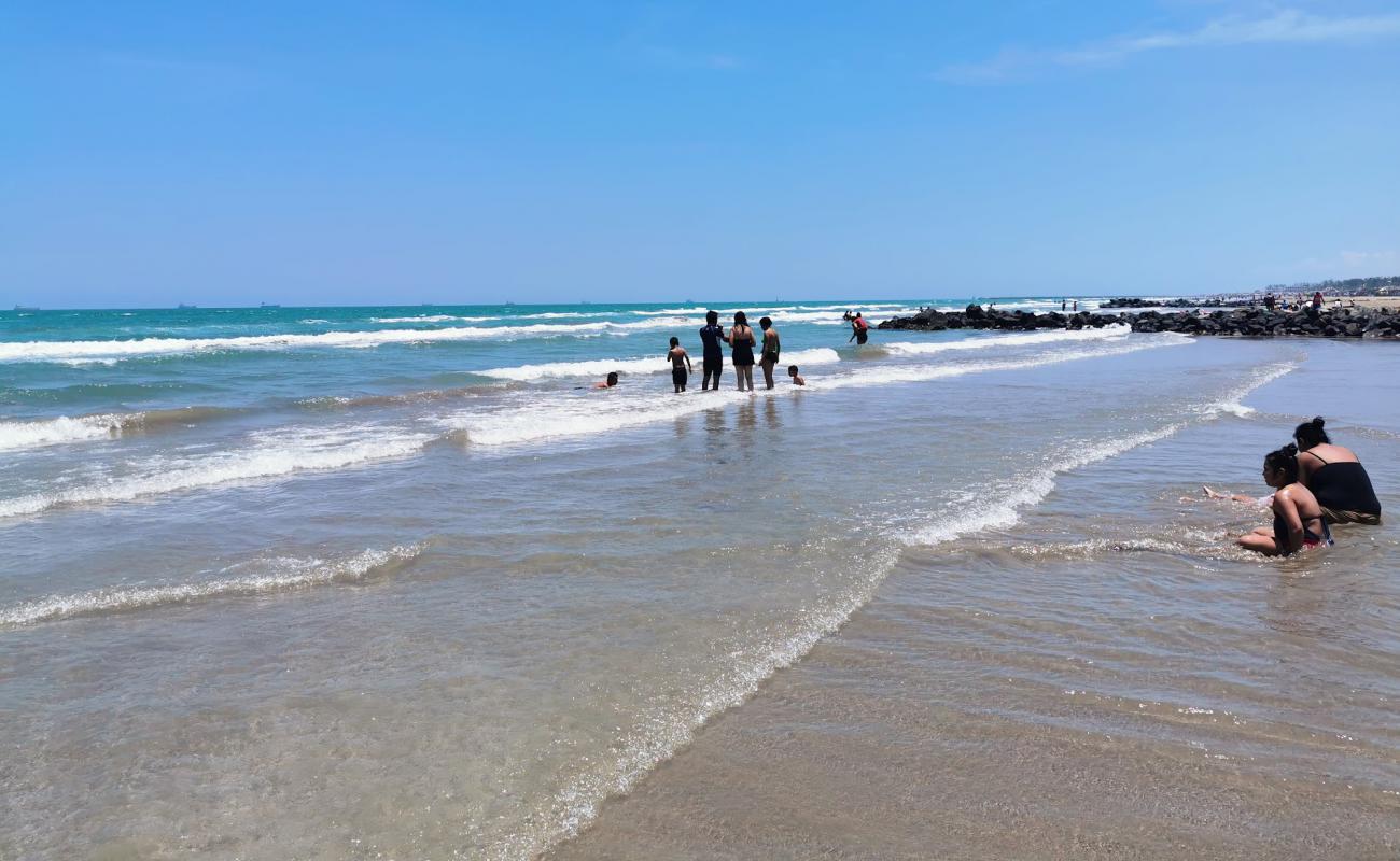 Photo de Playa Norte avec sable beige de surface