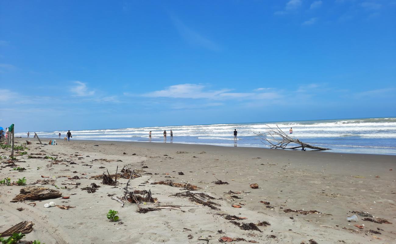 Photo de Playa La Bocana de Rancho avec sable beige de surface