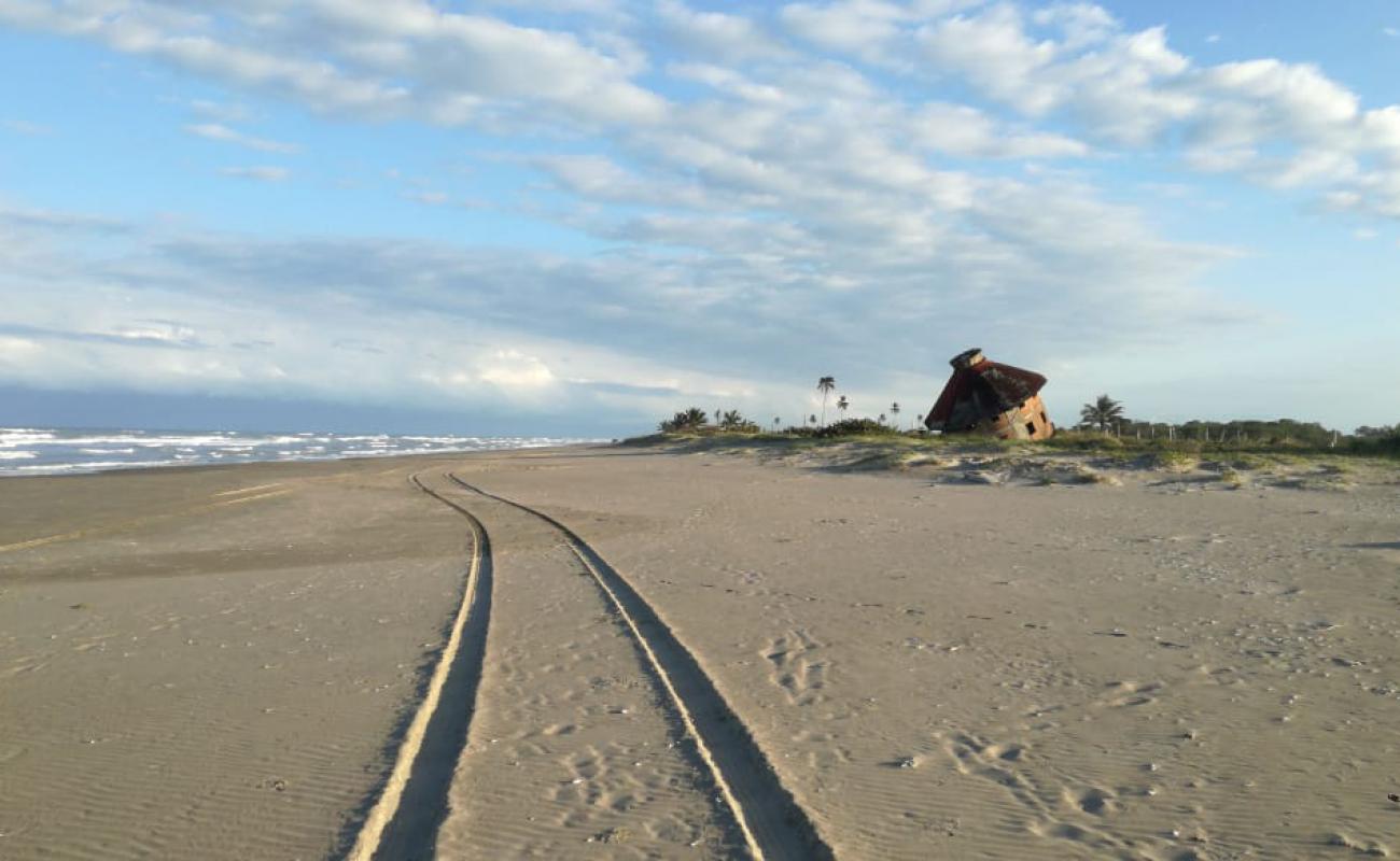 Photo de Playa Virgen avec sable beige de surface