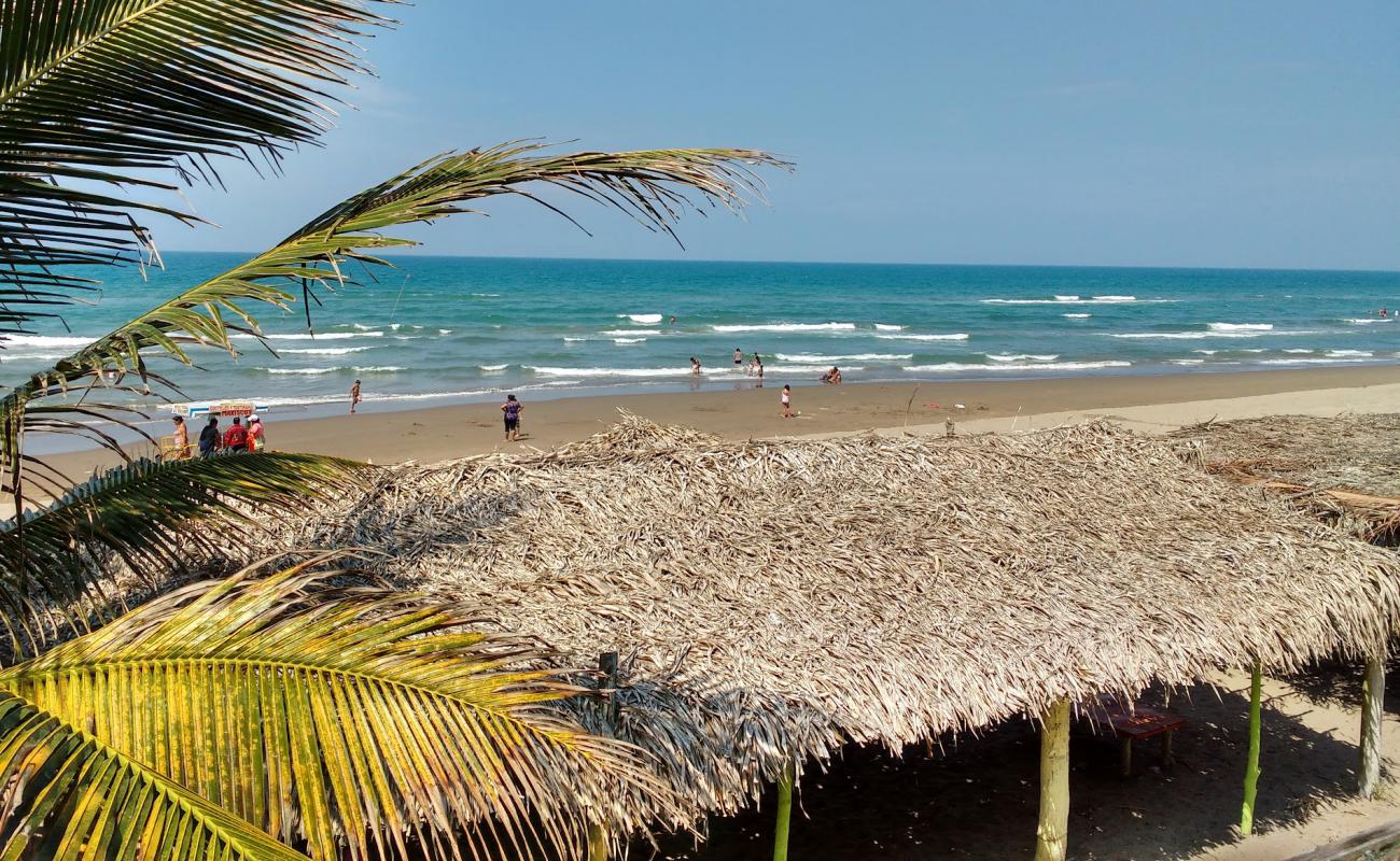 Photo de Playa Tecolutla avec sable beige de surface