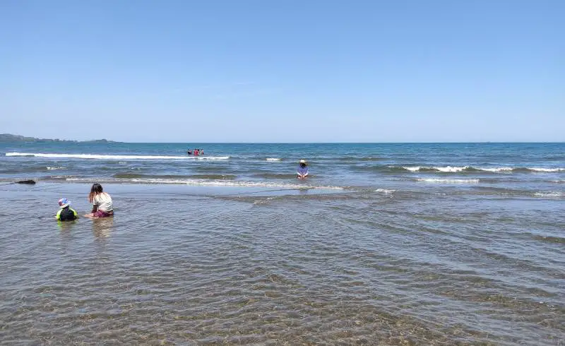 Photo de Playa De Montepio avec sable gris de surface