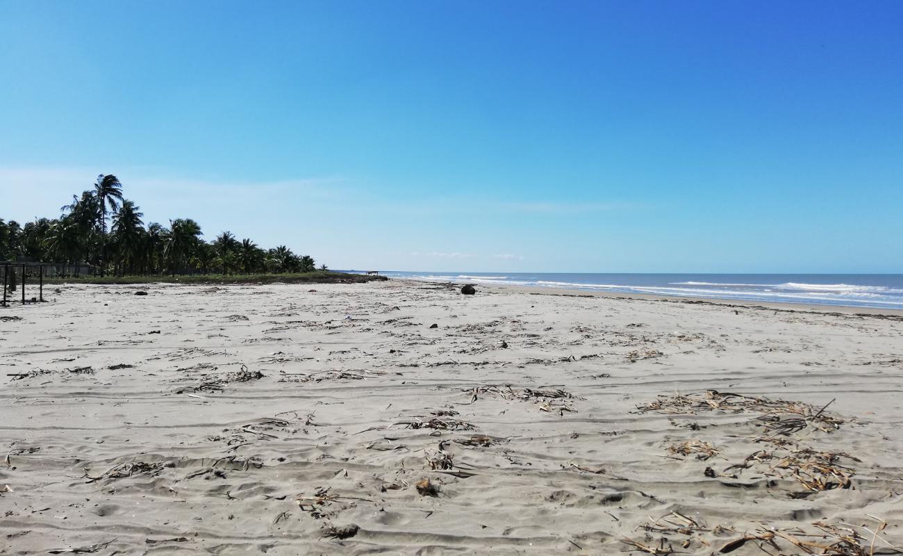 Photo de Playa Pico de Oro avec sable beige de surface