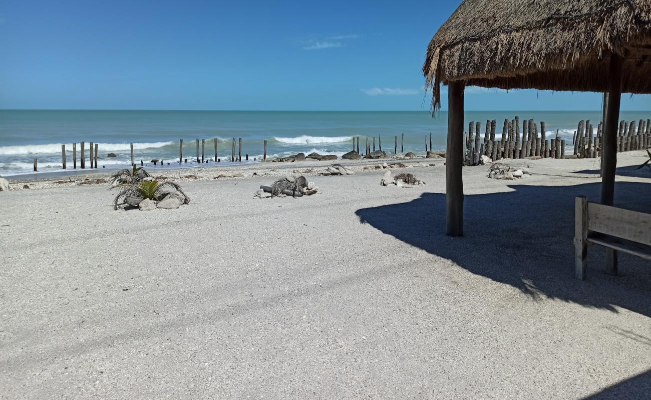 Photo de Playa Ciudad del Carmen avec sable lumineux de surface