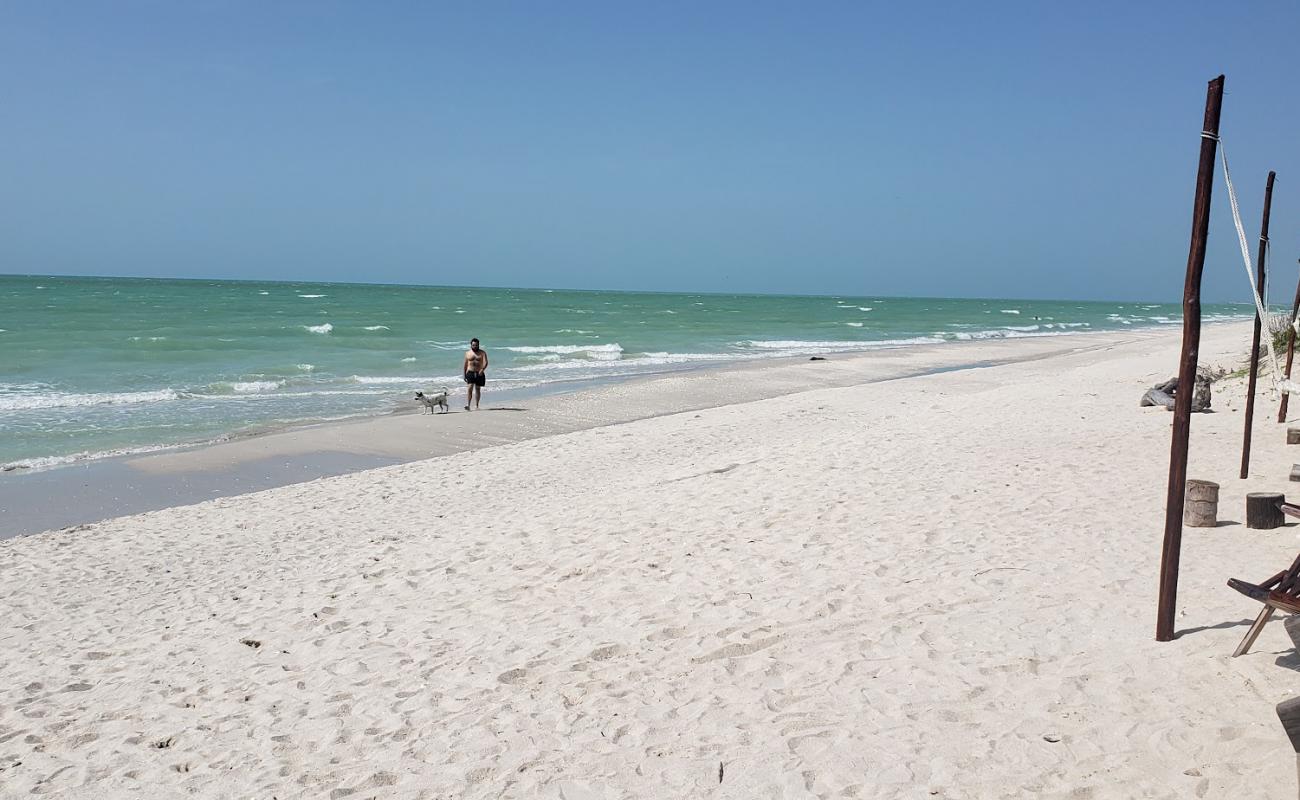 Photo de La Playita Sabancuy avec sable lumineux de surface