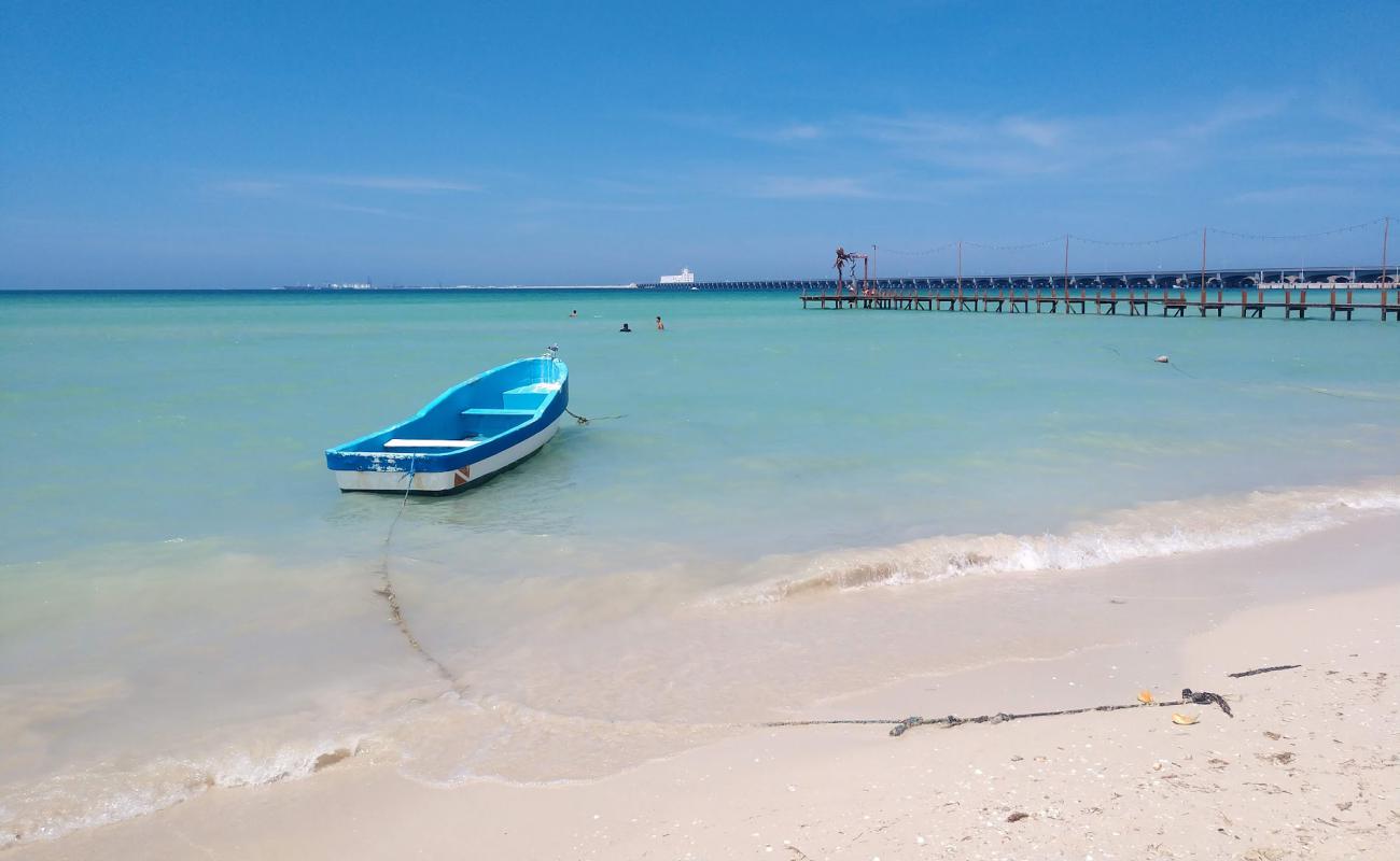 Photo de Playa Progreso avec sable beige de surface