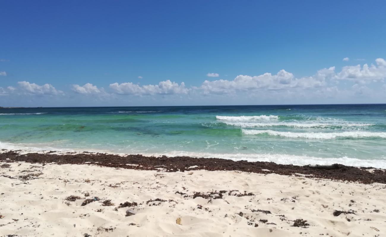 Photo de Bahia La Guera avec sable beige de surface