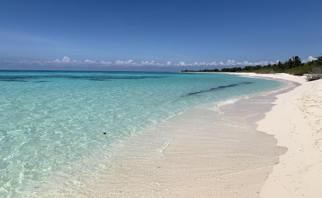 Photo de Playa "El Cielo" avec sable fin et lumineux de surface