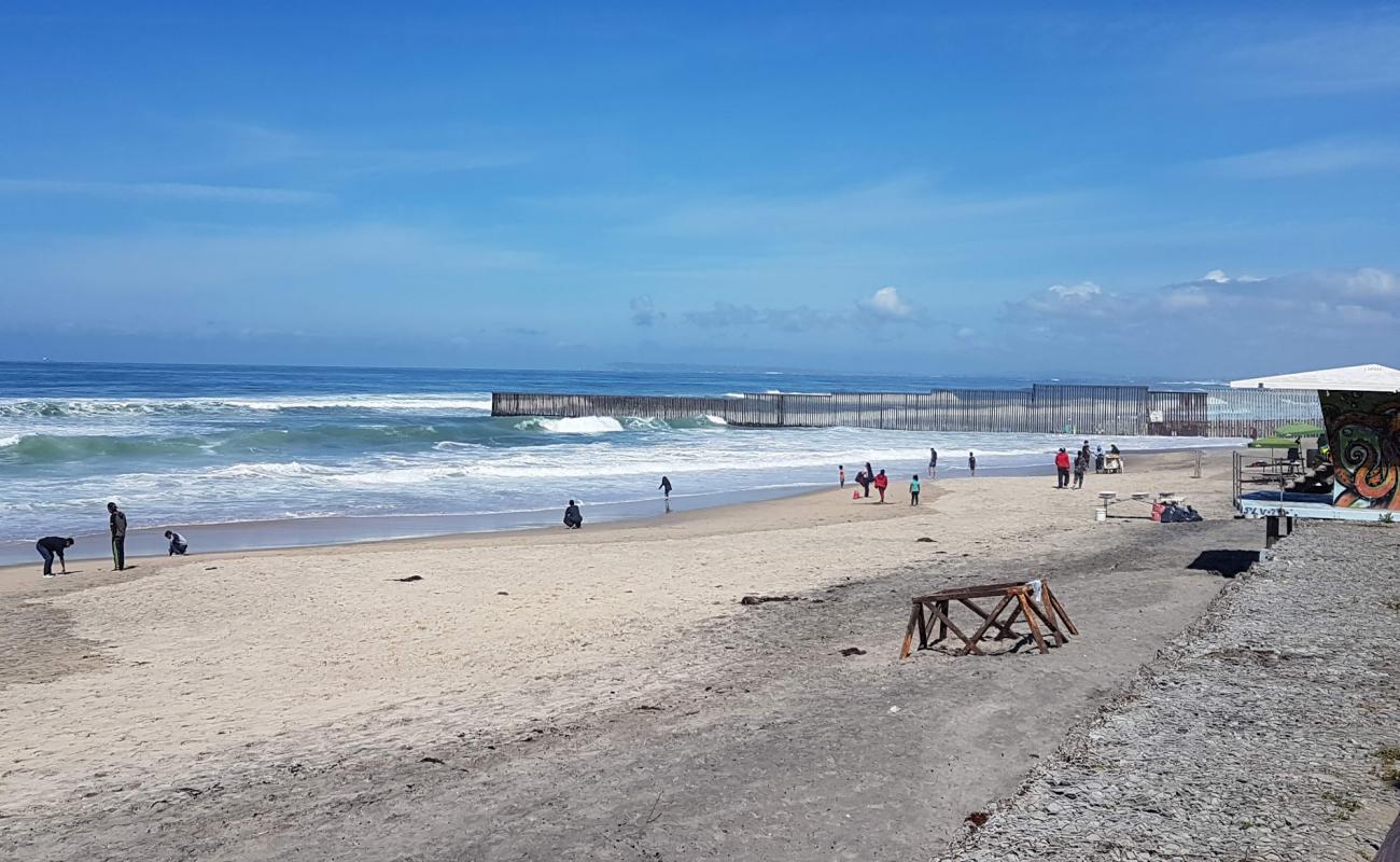 Photo de Playa de Tijuana avec sable brun de surface