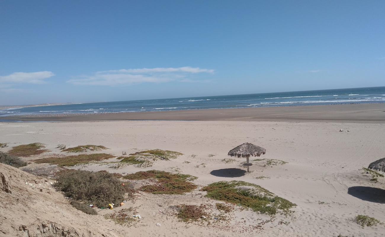 Photo de Las Barrancas Beach avec sable brun de surface