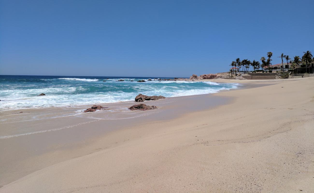 Photo de Playa Punta Bella II avec sable fin et lumineux de surface