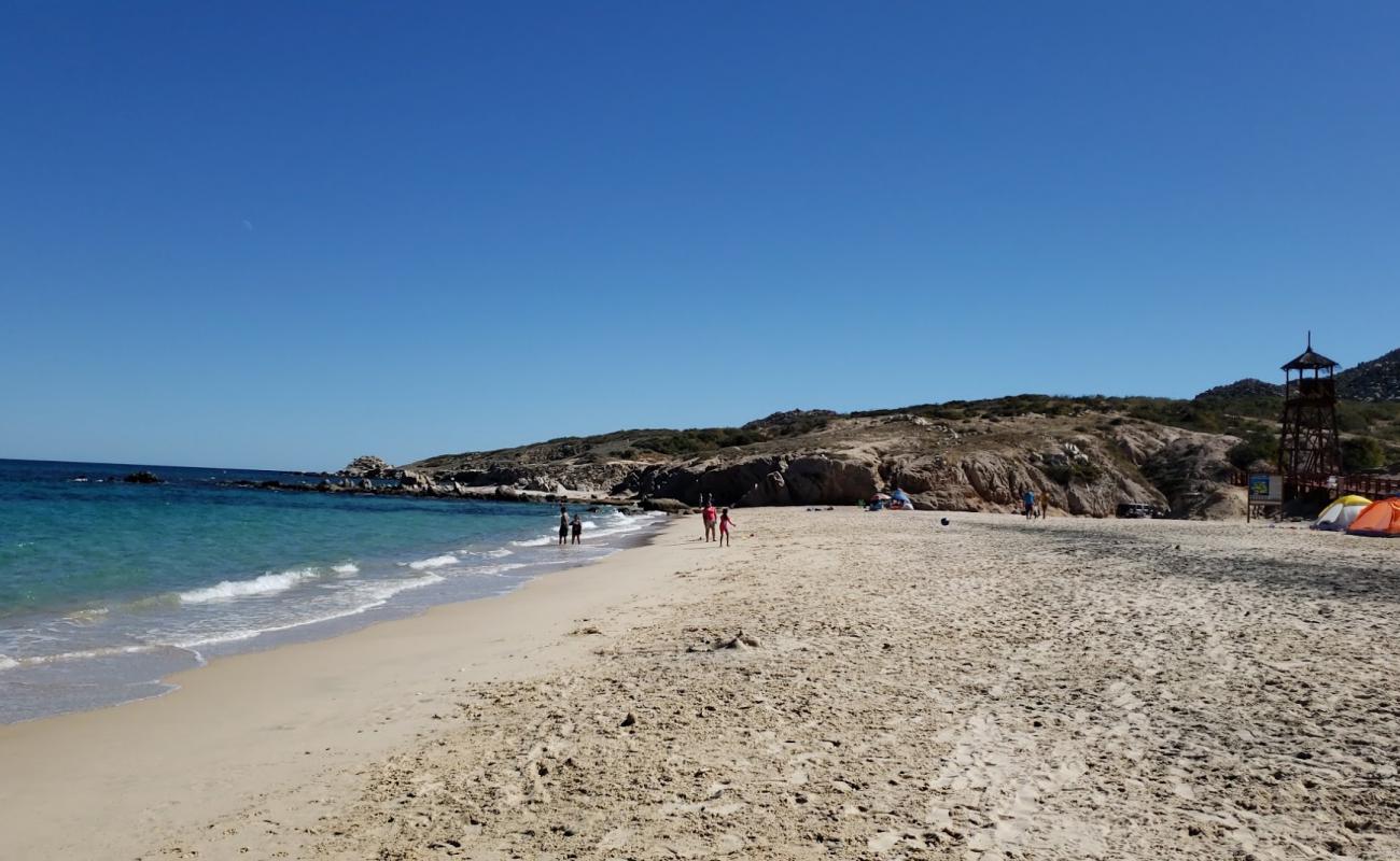 Photo de Arbolito Beach avec sable lumineux de surface