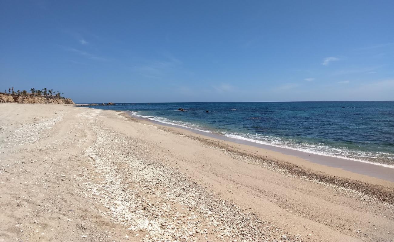 Photo de Playa Palo Blanquito avec sable lumineux de surface