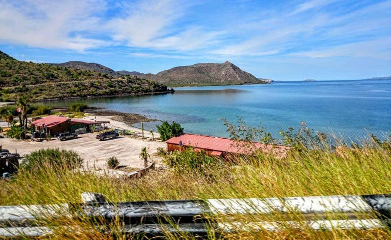 Photo de Playa Buenaventura avec petits galets beige de surface
