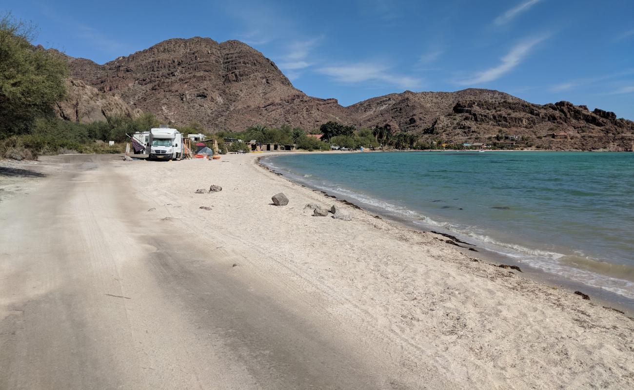 Photo de Playa El Coyote avec sable beige de surface