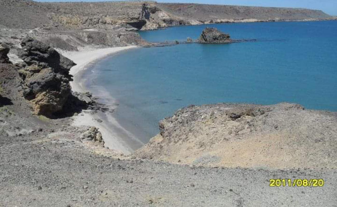 Photo de Playas Gemelas avec sable gris de surface
