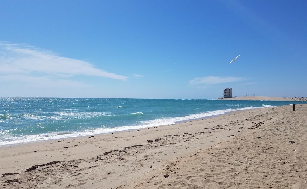 Photo de La Jolla Beach avec sable lumineux de surface