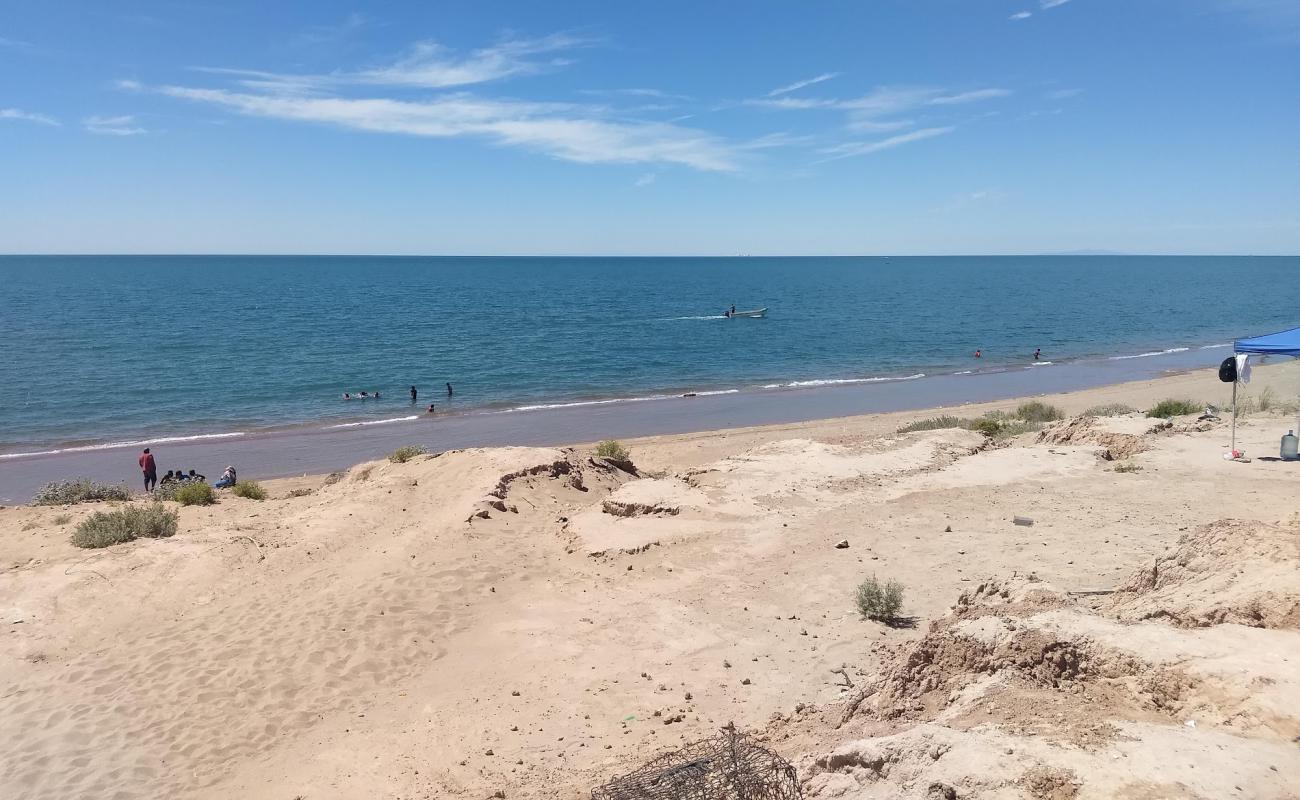 Photo de Playa Jawey avec sable fin et lumineux de surface