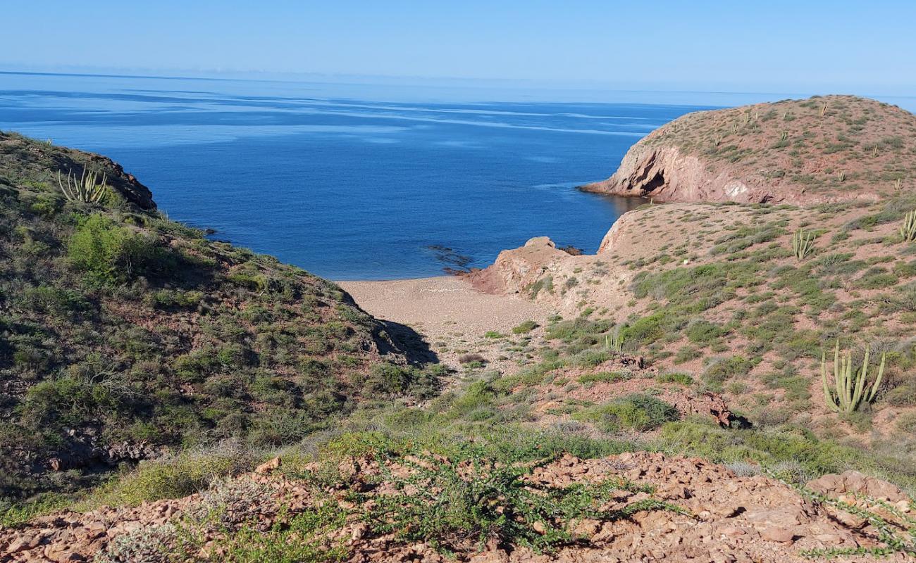 Photo de El Pandito beach avec caillou gris de surface