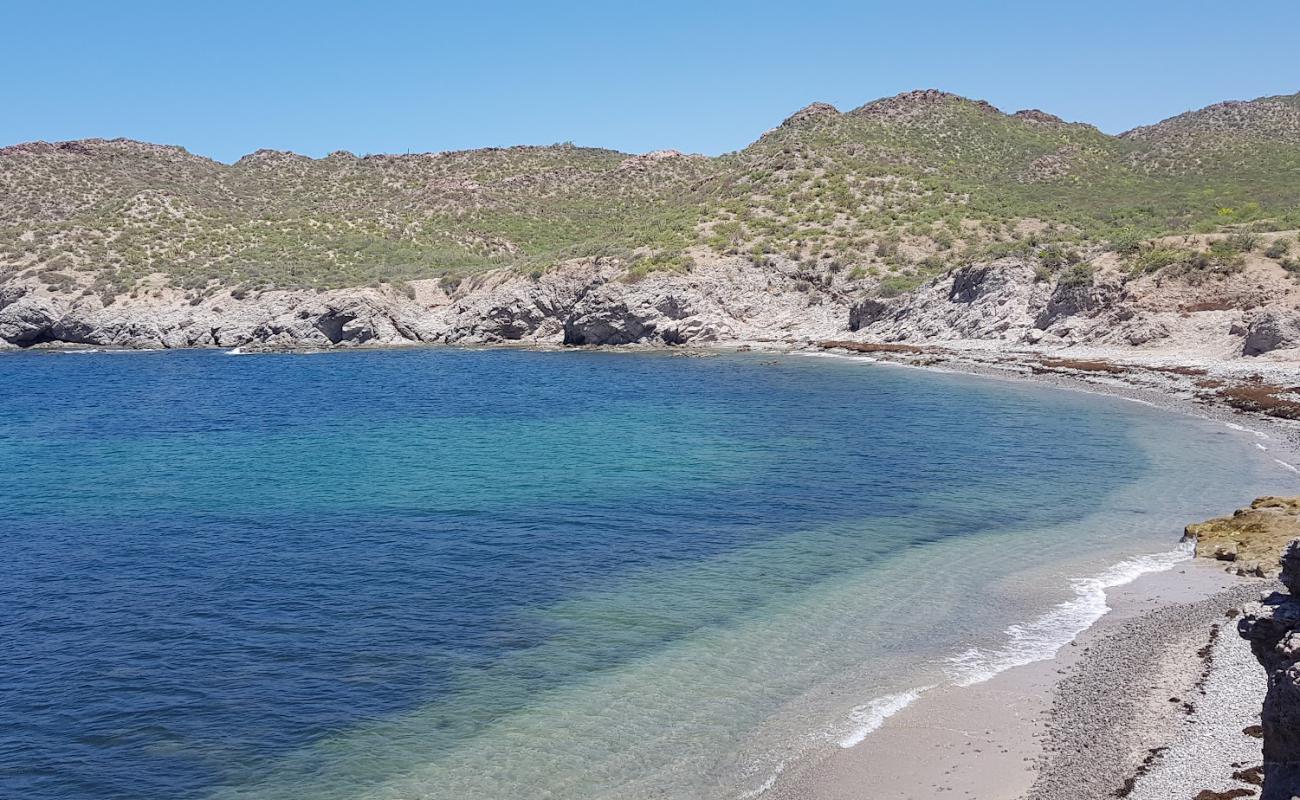 Photo de El Choyudito beach avec caillou gris de surface