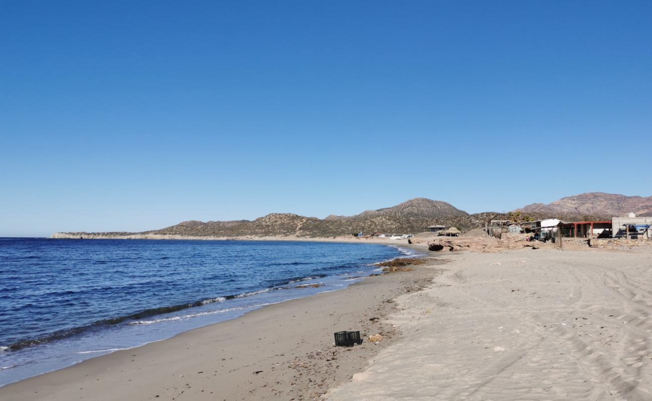 Photo de La Manga beach avec sable beige de surface