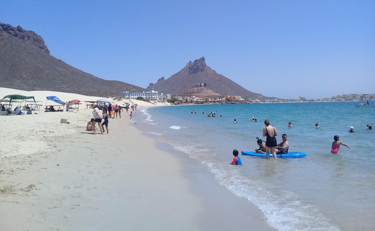 Photo de Los Algodones beach avec sable lumineux de surface