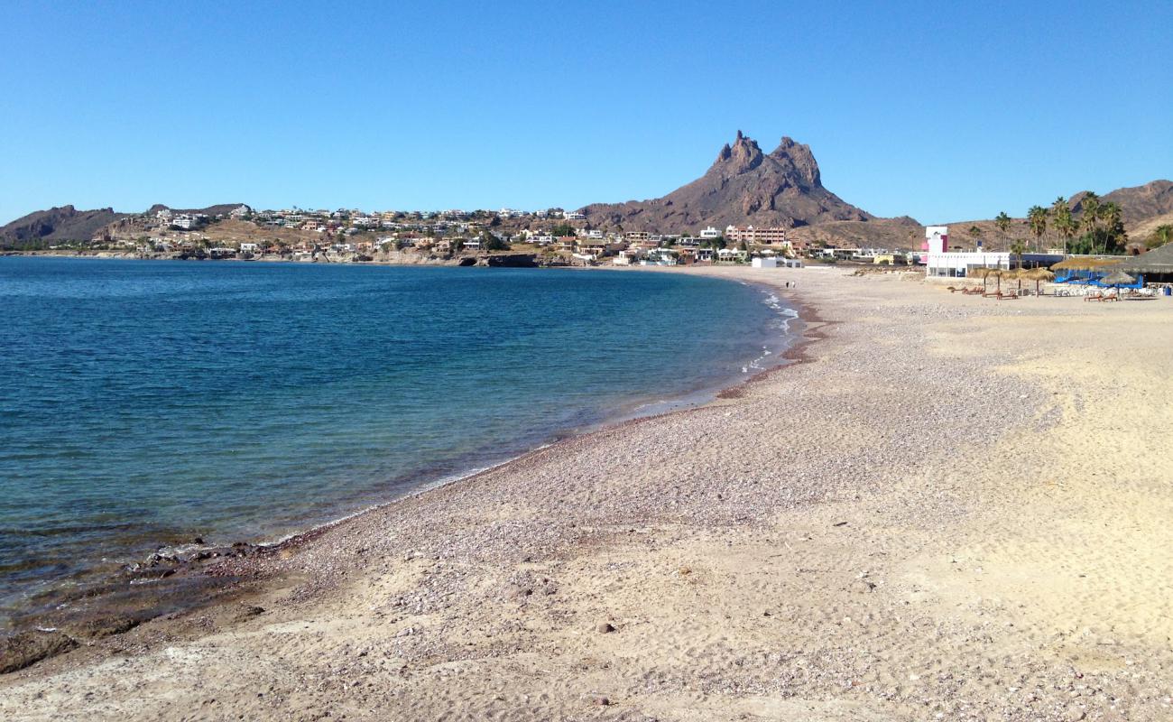 Photo de La Posada beach avec petits galets beige de surface